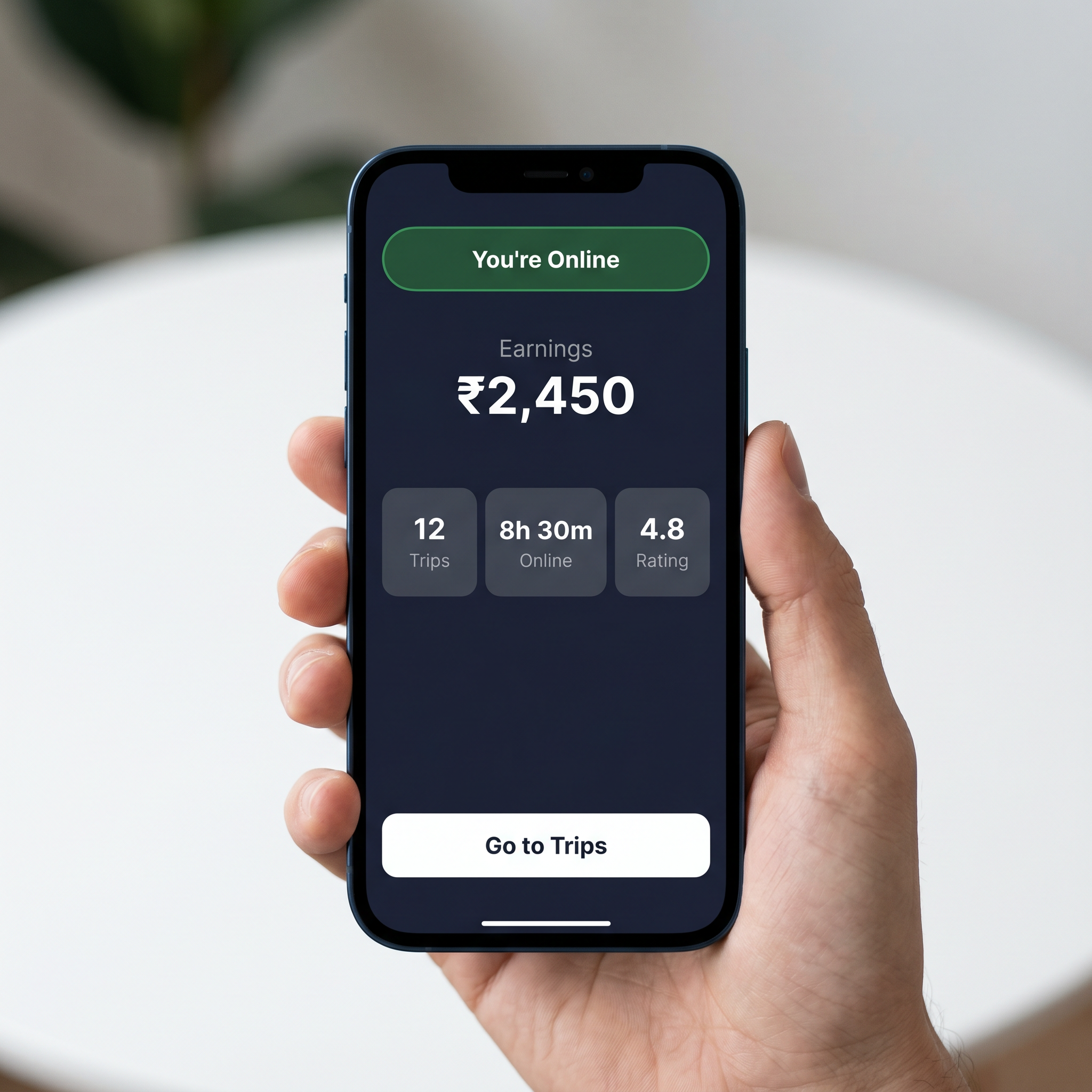 easyDUD driver mobile app